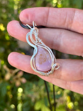 Load image into Gallery viewer, Phosphosiderite mini wire wrapped pendant

