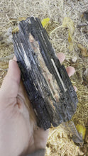 Load and play video in Gallery viewer, Reserved for Brandi t Black tourmaline Log
