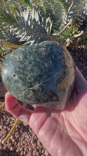 Load and play video in Gallery viewer, Reserved for aletha m Ocean jasper puffy heart
