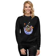 Load image into Gallery viewer, Floral Unisex Premium Sweatshirt
