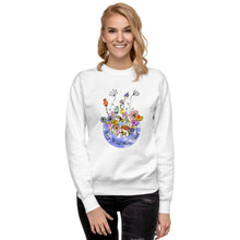 Load image into Gallery viewer, Floral Unisex Premium Sweatshirt
