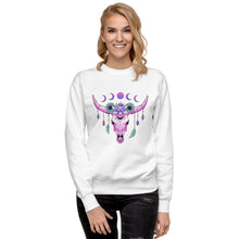 Load image into Gallery viewer, Long horn Unisex Premium Sweatshirt
