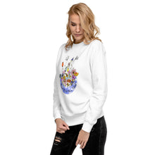 Load image into Gallery viewer, Floral Unisex Premium Sweatshirt
