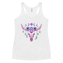 Load image into Gallery viewer, Long horn Women&#39;s Racerback Tank
