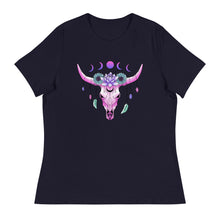 Load image into Gallery viewer, Long horn Women&#39;s Relaxed T-Shirt
