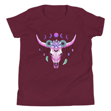 Load image into Gallery viewer, Long Horn Youth Short Sleeve T-Shirt
