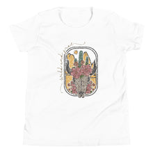 Load image into Gallery viewer, Cow Skull Youth Short Sleeve T-Shirt
