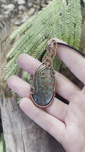 Load and play video in Gallery viewer, Sonoran Sunrise Wire Wrapped Necklace
