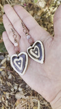 Load and play video in Gallery viewer, Order for Jessica h Heart Earrings

