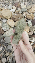 Load and play video in Gallery viewer, Prehnite with Epidote Tower
