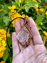Load image into Gallery viewer, Optical Calcite Wire Wrapped Necklace
